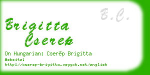 brigitta cserep business card