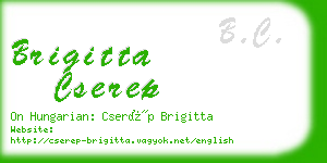 brigitta cserep business card